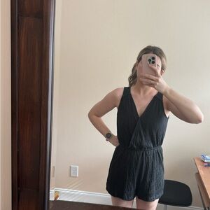 Universal Threads Black Romper